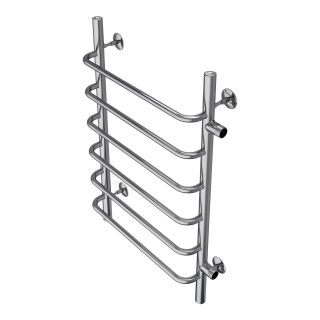 Полотенцесушитель водяной AZARIO MODENA AZ08558 500/800 6 секций, боковое подключение, 1, хром